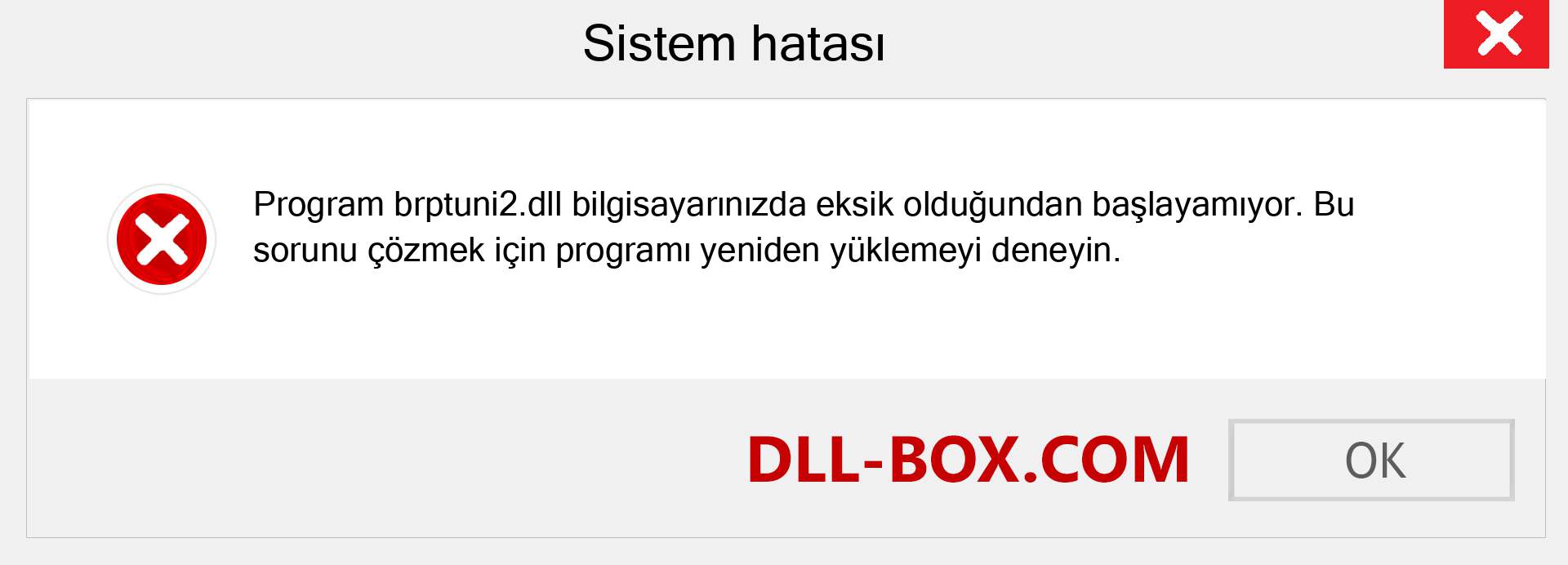 brptuni2.dll dosyası eksik mi? Windows 7, 8, 10 için İndirin - Windows'ta brptuni2 dll Eksik Hatasını Düzeltin, fotoğraflar, resimler